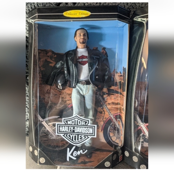 Barbie & Ken Harley Davidson Collector Limited Edition Doll Set 1998 New in Box. - Picture 2 of 15